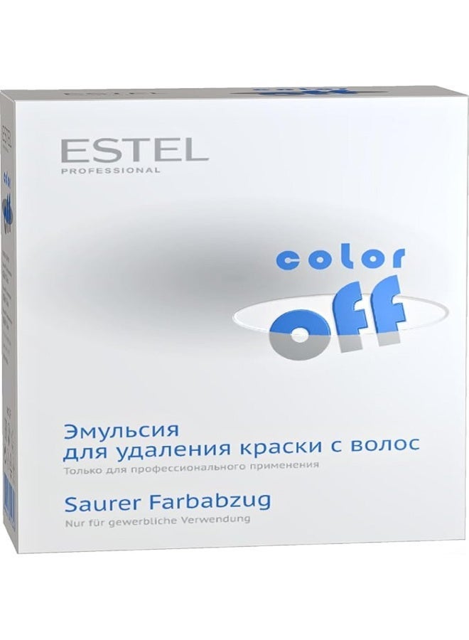 Estel Color Off – Professional Hair Color Remover | No Ammonia, No Bleach | Removes Permanent & Semi-Permanent Dye | Gentle & Damage-Free Color Correction for All Hair Types | 3 x 120ml - Image 1